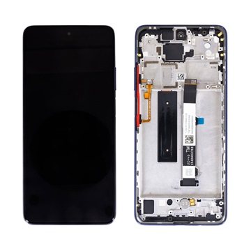 Xiaomi Mi 10T Lite 5G Oberschale & LCD Display 5600030J1700 - Blau