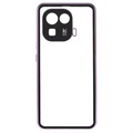 Xiaomi Mi 11 Pro Magnetisches Cover mit Panzerglas - Hell Lila