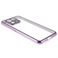 Xiaomi Mi 11 Pro Magnetisches Cover mit Panzerglas - Hell Lila