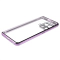 Xiaomi Mi 11 Pro Magnetisches Cover mit Panzerglas - Hell Lila