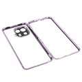Xiaomi Mi 11 Pro Magnetisches Cover mit Panzerglas - Hell Lila