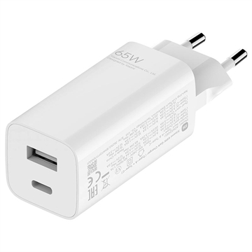 Xiaomi Mi schnelles Ladegerät mit GaN Tech - 65W - Weiß