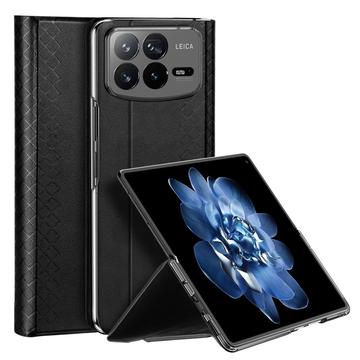 Xiaomi Mix Fold 4 Dux Ducis Bril Flip Hülle - Schwarz