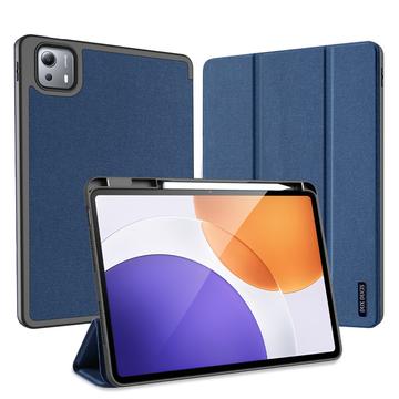 Xiaomi Pad 7S Pro 12.5 Dux Ducis Domo Tri-Fold Smart Folio Hülle - Blau
