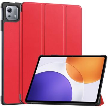 Xiaomi Pad 7S Pro 12.5 Tri-Fold Serie Smart Folio Hülle - Rot