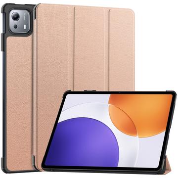 Xiaomi Pad 7S Pro 12.5 Tri-Fold Serie Smart Folio Hülle - Roségold