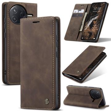 Xiaomi Poco F7 Ultra/F7 Pro Caseme 013 Serie Schutzhülle mit Geldbörse - Kaffee