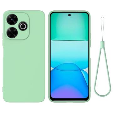 Xiaomi Poco M6 Plus Liquid Silikonhülle - Grün