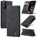 Xiaomi Poco X7 Pro Caseme 013 Serie Schutzhülle mit Geldbörse - Schwarz