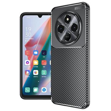 Xiaomi Redmi 14R/14C/Poco C75 Beetle Karbonfaser TPU Hülle - Schwarz