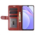 Xiaomi Redmi 9T/9 Power/Note 9 4G Wallet Hülle mit Magnetverschluss - Braun