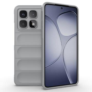Xiaomi Redmi K70 Ultra Rugged Serie TPU Hülle - Hellgrau