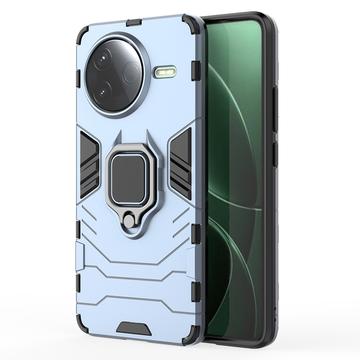 Xiaomi Redmi K80/Poco F7 Pro Hybrid-Hülle mit Ringhalterung - Blau