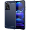 Xiaomi Redmi Note 12 Pro Gebürstete TPU Hülle - Karbonfaser