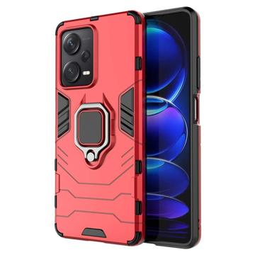 Xiaomi Redmi Note 12 Pro+ Hybrid Case mit Ringhalterung