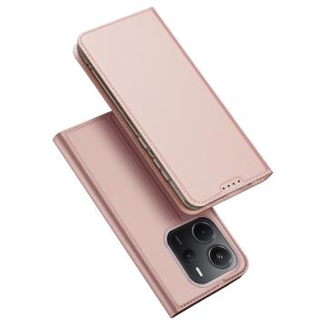 Xiaomi Redmi Note 14 4G Dux Ducis Skin Pro Flip Hülle - Rosa