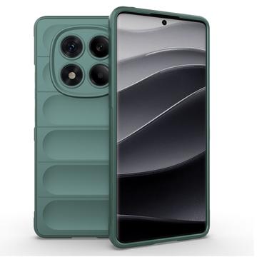 Xiaomi Redmi Note 14 Pro 4G Rugged TPU Hülle - Grün
