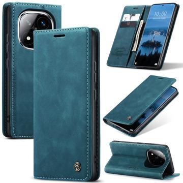Xiaomi Redmi Note 14 Pro 5G/14 Pro+ 5G/Poco X7 Caseme 013 Serie Schutzhülle mit Geldbörse - Blau