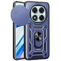 Xiaomi Redmi Note 14 Pro 5G/Poco X7 Drehring-Hybrid Hülle mit Kameraschutz - Blau