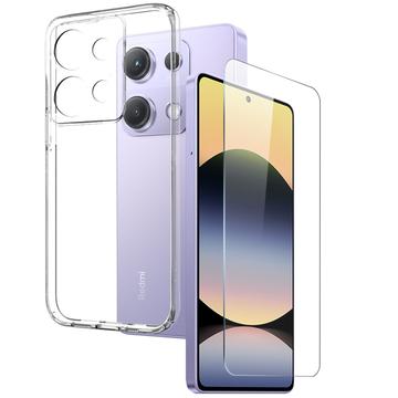 Xiaomi Redmi Note 14S Northjo 2-in-1 Schutzset - Durchsichtig