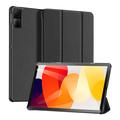 Xiaomi Redmi Pad SE Dux Ducis Domo Tri-Fold Smart Folio Hülle - Schwarz