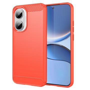 Xiaomi Redmi Turbo 4 Pro Gebürstete TPU Hülle - Karbonfaser