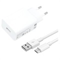 Xiaomi USB Ladegerät & USB-C Kabel MDY-11-EP - 3A, 22.5 - Weiß