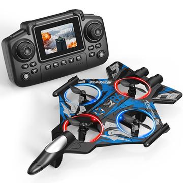 YL86 RC-Drohne mit 2.4" Bildschirm Controller - Blau