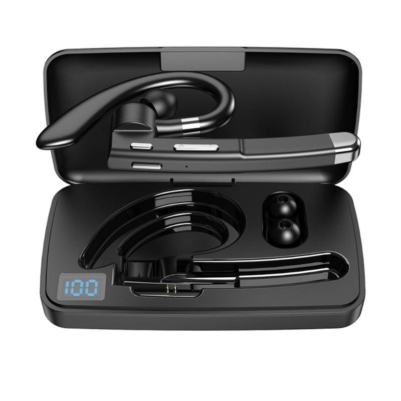 YYK-520 2nd Wireless Bluetooth 5.0 Single Ear Headset Car Earhook ...