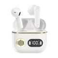 Bluetooth 5.2 Kopfhörer mit LED Ladebox YYK-750 - Weiß