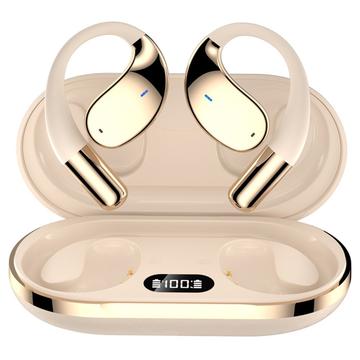 YYK-Q39 Offene Bluetooth 5.4 Sport-Kopfhörer - Khaki