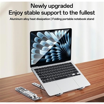 Yesido LP07 Verstellbarer Laptop-Ständer - 13-20" - Silber