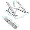 Verstellbarer Multi-Winkel-Laptopständer aus Aluminiumlegierung Z21