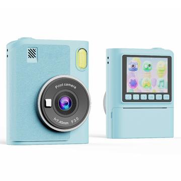 Z900 Sofortbildkamera für Kinder mit Kreativfiltern, 32-GB-Speicherkarte - Blau