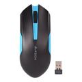 A4Tech G3-200N Optical Wireless Maus - Schwarz / Blau
