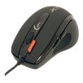 A4Tech XGAME Opto Oscar X710 Extra Fire Optisches Kabel Maus - Schwarz