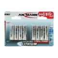 Ansmann Lithium Batterie AA / FR6 - 1.5V - 8 Stk.