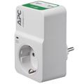 APC Essential SurgeArrest PM1WU2 Überspannungsschutz 1 Stecker 16A - Weiß