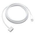 Apple 24 Pin USB-C (männlich) - Apple MagSafe 3 (männlich) 2 m Netzkabel - Weiß 
