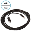 AXIS CAT 6 Netzwerkkabel - 5m - Schwarz