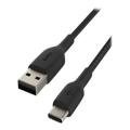 Belkin Boost Charge USB Type-C / USB-A Kabel - 3m - Schwarz
