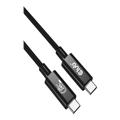 Club 3D USB4 Gen2x2 USB Type-C Kabel - 2m - Schwarz