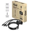 Club 3D-Video-Schnittstellenkonverter Mini DisplayPort/HDMI/USB - 2.355 m