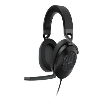 CORSAIR Gaming HS65 SURROUND Kabel-Headset – Schwarz