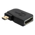 Delock High Speed HDMI Adapter mit Ethernet - Micro D Stecker > A Buchse