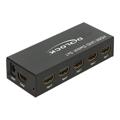 DeLock HDMI UHD 5x1 Switch - 50Hz/60Hz - Schwarz