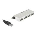 Delock 4-Port USB 2.0 Externer Hub - Weiß