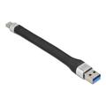 DeLOCK USB 3.2 Gen 1 USB Type-C Kabel 14cm - Schwarz