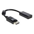 Delock Adapter DisplayPort Stecker > HDMI Buchse - Schwarz