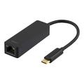 Deltaco USB 3.1 Netzwerkadapter - 1 Gbit/s - Schwarz